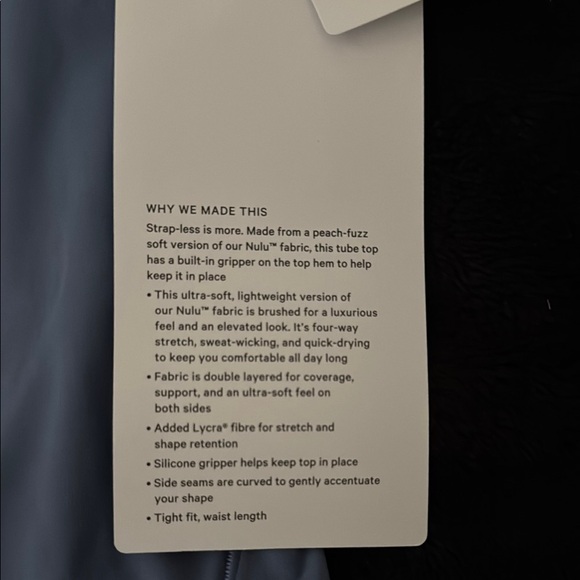 Lululemon Athletica Blue Mini Athletic Tank Top - Picture 4 of 7